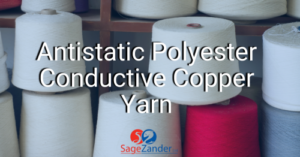 Antistatic Polyester and Conductive Copper Yarn SageZander - Wholesale Yarn Supplier UK