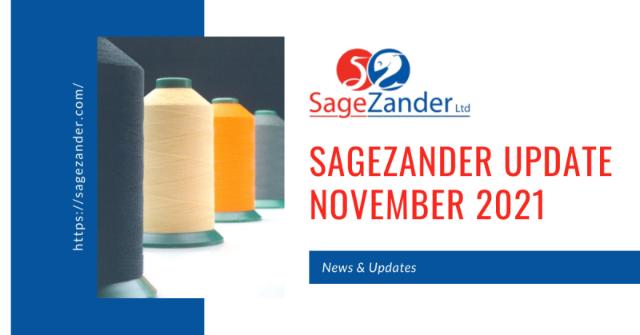 Update November 2021 SageZander - wholesale yarn supplier